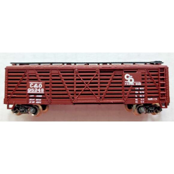 Atlas 2416 n scale c & o stock car co 95248 nib u103-66 - Picture 4 of 6